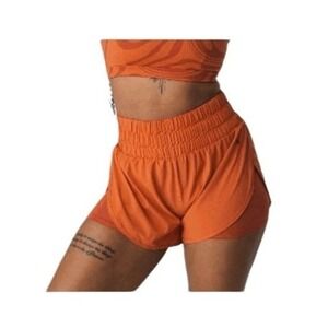 Balance Athletica The Vista Short Logo V1 Valley Orange High Waisted Athletic S